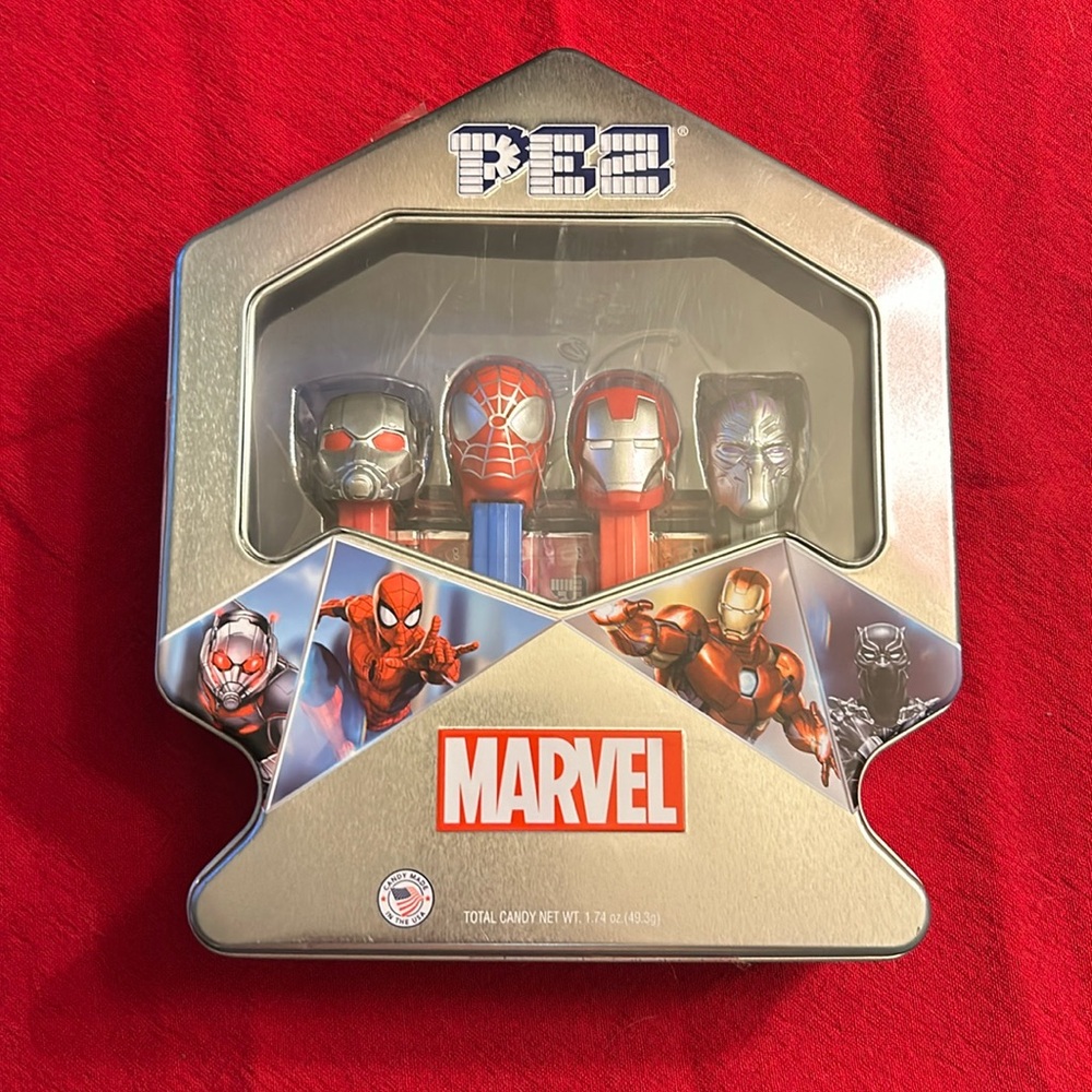 Marvel Pez Dispenser Set 
Celebrating Disneys 100th anniversary Limited Edition